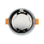 kelvo® KAPA KLV-101-0039 Χωνευτό Φωτιστικό Downlight Σποτ Μπάνιου για Λάμπα MR16 με Ντουί GU10 AC 220-240V Αδιάβροχο IP65 – Λευκό Ματ – Μ8.5 x Π8.5 x Υ4.2cm / Q7.5cm