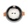 kelvo® KAPA KLV-101-0039 Χωνευτό Φωτιστικό Downlight Σποτ Μπάνιου για Λάμπα MR16 με Ντουί GU10 AC 220-240V Αδιάβροχο IP65 – Λευκό Ματ – Μ8.5 x Π8.5 x Υ4.2cm / Q7.5cm