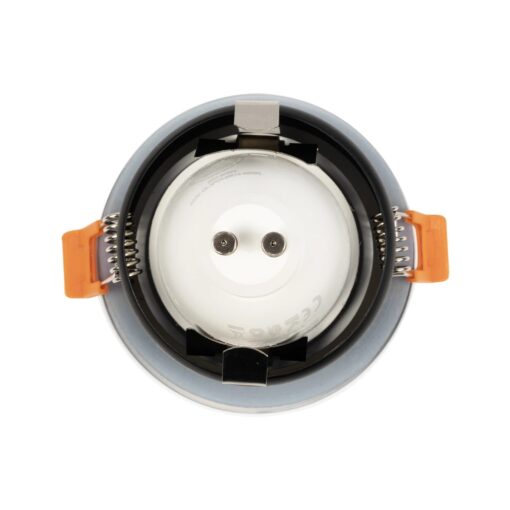 kelvo® KAPA KLV-101-0039 Χωνευτό Φωτιστικό Downlight Σποτ Μπάνιου για Λάμπα MR16 με Ντουί GU10 AC 220-240V Αδιάβροχο IP65 – Λευκό Ματ – Μ8.5 x Π8.5 x Υ4.2cm / Q7.5cm