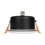 kelvo® KAPA KLV-101-0039 Χωνευτό Φωτιστικό Downlight Σποτ Μπάνιου για Λάμπα MR16 με Ντουί GU10 AC 220-240V Αδιάβροχο IP65 – Λευκό Ματ – Μ8.5 x Π8.5 x Υ4.2cm / Q7.5cm