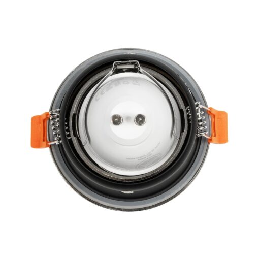 kelvo® SIGMA KLV-101-0043 Χωνευτό Φωτιστικό Downlight Σποτ Μπάνιου για Λάμπα MR16 με Ντουί GU10 AC 220-240V Αδιάβροχο IP65 – Νίκελ Βούρτσας – Μ8.5 x Π8.5 x Υ4.4cm / Q7.5cm