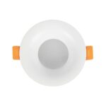 kelvo® LAMDA KLV-101-0045 Χωνευτό Φωτιστικό Downlight Σποτ Μπάνιου για Λάμπα MR16 με Ντουί GU10 AC 220-240V Αδιάβροχο IP65 – Λευκό Ματ – Μ8.5 x Π8.5 x Υ3.5cm / Q7.5cm