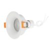 kelvo® LAMDA KLV-101-0045 Χωνευτό Φωτιστικό Downlight Σποτ Μπάνιου για Λάμπα MR16 με Ντουί GU10 AC 220-240V Αδιάβροχο IP65 – Λευκό Ματ – Μ8.5 x Π8.5 x Υ3.5cm / Q7.5cm