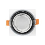 kelvo® EPSILON KLV-101-0048 Χωνευτό Φωτιστικό Downlight Σποτ Μπάνιου για Λάμπα MR16 με Ντουί GU10 AC 220-240V Αδιάβροχο IP65 – Λευκό Ματ – Μ8.5 x Π8.5 x Υ4.4cm / Q7.5cm x 7.5cm