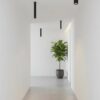 kelvo® DUCT KLV-101-0052 Φωτιστικό Downlight Σποτ για Λάμπα MR16 με Ντουί GU10 AC 220-240V IP20 – Μαύρο Ματ – Μ6 x Π6 x Υ45cm