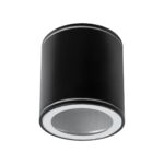 kelvo® MARETTI KLV-101-0055 Φωτιστικό Downlight Σποτ για Λάμπα MR16 με Ντουί GU10 AC 220-240V Αδιάβροχο IP65 – Μαύρο Ματ – Μ9 x Π9 x Υ9cm