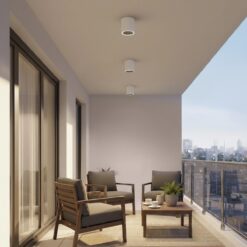 kelvo® MARETTI KLV-101-0056 Φωτιστικό Downlight Σποτ για Λάμπα MR16 με Ντουί GU10 AC 220-240V Αδιάβροχο IP65 – Λευκό Ματ – Μ9 x Π9 x Υ9cm