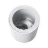 kelvo® MARETTI KLV-101-0056 Φωτιστικό Downlight Σποτ για Λάμπα MR16 με Ντουί GU10 AC 220-240V Αδιάβροχο IP65 – Λευκό Ματ – Μ9 x Π9 x Υ9cm