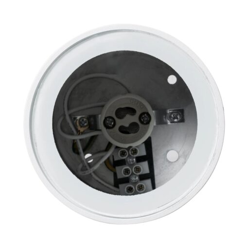 kelvo® MARETTI KLV-101-0056 Φωτιστικό Downlight Σποτ για Λάμπα MR16 με Ντουί GU10 AC 220-240V Αδιάβροχο IP65 – Λευκό Ματ – Μ9 x Π9 x Υ9cm