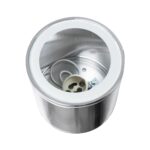 kelvo® MARETTI KLV-101-0057 Φωτιστικό Downlight Σποτ για Λάμπα MR16 με Ντουί GU10 AC 220-240V Αδιάβροχο IP65 – Νίκελ Χρώμιο – Μ9 x Π9 x Υ9cm