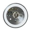 kelvo® MARETTI KLV-101-0057 Φωτιστικό Downlight Σποτ για Λάμπα MR16 με Ντουί GU10 AC 220-240V Αδιάβροχο IP65 – Νίκελ Χρώμιο – Μ9 x Π9 x Υ9cm