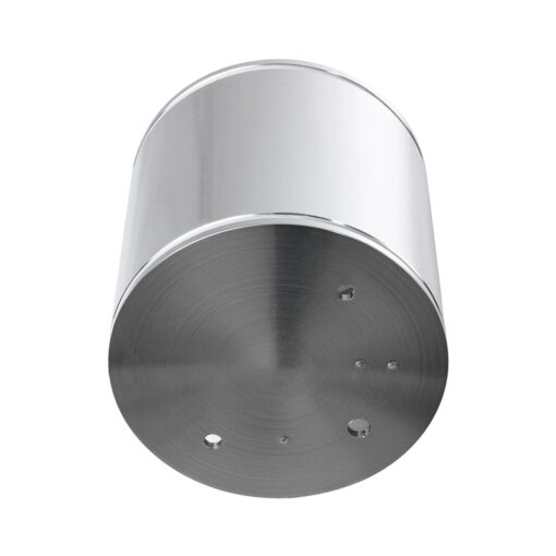 kelvo® MARETTI KLV-101-0057 Φωτιστικό Downlight Σποτ για Λάμπα MR16 με Ντουί GU10 AC 220-240V Αδιάβροχο IP65 – Νίκελ Χρώμιο – Μ9 x Π9 x Υ9cm