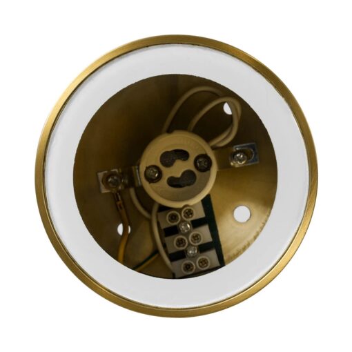 kelvo® MARETTI KLV-101-0058 Φωτιστικό Downlight Σποτ για Λάμπα MR16 με Ντουί GU10 AC 220-240V Αδιάβροχο IP65 – Χρυσό Πλατίνα – Μ9 x Π9 x Υ9cm