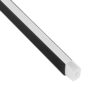 kelvo® NEONPRO KLV-101-0066 Βάση Στήριξης για Neon Flex LED Αδιάβροχο IP65 – Μαύρο Ματ – Μ300 x Π0.8 x Υ1.3cm – Πακέτο 5 Τεμαχίων