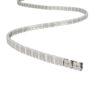 kelvo® NEONPRO KLV-101-0069 Εύκαμπτη Βάση Στήριξης για Neon Flex LED Αδιάβροχο IP65 – Νίκελ Χρώμιο – Μ1000 x Π0.7 x Υ1.2cm – Ρολό 10 Μέτρων