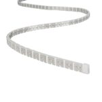 kelvo® NEONPRO KLV-101-0069 Εύκαμπτη Βάση Στήριξης για Neon Flex LED Αδιάβροχο IP65 – Νίκελ Χρώμιο – Μ1000 x Π0.7 x Υ1.2cm – Ρολό 10 Μέτρων