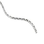 kelvo® NEONPRO KLV-101-0069 Εύκαμπτη Βάση Στήριξης για Neon Flex LED Αδιάβροχο IP65 – Νίκελ Χρώμιο – Μ1000 x Π0.7 x Υ1.2cm – Ρολό 10 Μέτρων