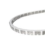 kelvo® NEONPRO KLV-101-0069 Εύκαμπτη Βάση Στήριξης για Neon Flex LED Αδιάβροχο IP65 – Νίκελ Χρώμιο – Μ1000 x Π0.7 x Υ1.2cm – Ρολό 10 Μέτρων
