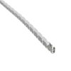 kelvo® NEONPRO KLV-101-0069 Εύκαμπτη Βάση Στήριξης για Neon Flex LED Αδιάβροχο IP65 – Νίκελ Χρώμιο – Μ1000 x Π0.7 x Υ1.2cm – Ρολό 10 Μέτρων