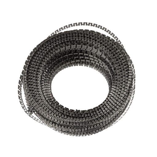 kelvo® NEONPRO KLV-101-0069 Εύκαμπτη Βάση Στήριξης για Neon Flex LED Αδιάβροχο IP65 – Νίκελ Χρώμιο – Μ1000 x Π0.7 x Υ1.2cm – Ρολό 10 Μέτρων