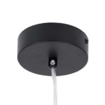 kelvo® CANAL KLV-101-0070 Κρεμαστό Φωτιστικό Οροφής LED 7W 700lm 36° AC 220-240V IP20 Θερμό Λευκό 2700K – Bridgelux COB Chip & TÜV SÜD Driver – Μαύρο Ματ – Μ4 x Π4 x Υ30cm – 5 Χρόνια Εγγύηση