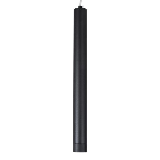 kelvo® CANAL KLV-101-0071 Κρεμαστό Φωτιστικό Οροφής LED 7W 700lm 36° AC 220-240V IP20 Θερμό Λευκό 2700K – Bridgelux COB Chip & TÜV SÜD Driver – Μαύρο Ματ – Μ4 x Π4 x Υ40cm – 5 Χρόνια Εγγύηση