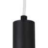 kelvo® CANAL KLV-101-0071 Κρεμαστό Φωτιστικό Οροφής LED 7W 700lm 36° AC 220-240V IP20 Θερμό Λευκό 2700K – Bridgelux COB Chip & TÜV SÜD Driver – Μαύρο Ματ – Μ4 x Π4 x Υ40cm – 5 Χρόνια Εγγύηση