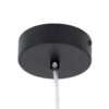 kelvo® CANAL KLV-101-0072 Κρεμαστό Φωτιστικό Οροφής LED 7W 700lm 36° AC 220-240V IP20 Θερμό Λευκό 2700K – Bridgelux COB Chip & TÜV SÜD Driver – Μαύρο Ματ – Μ4 x Π4 x Υ60cm – 5 Χρόνια Εγγύηση