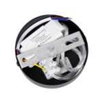 kelvo® CANAL KLV-101-0072 Κρεμαστό Φωτιστικό Οροφής LED 7W 700lm 36° AC 220-240V IP20 Θερμό Λευκό 2700K – Bridgelux COB Chip & TÜV SÜD Driver – Μαύρο Ματ – Μ4 x Π4 x Υ60cm – 5 Χρόνια Εγγύηση