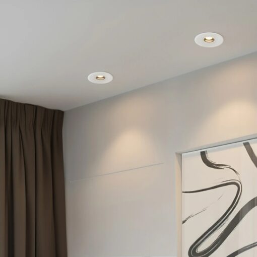 kelvo® PINADO KLV-101-0129 Χωνευτό Φωτιστικό Downlight Σποτ LED 7W 875lm 15° AC 220-240V IP20 Φυσικό Λευκό 4500K – Bridgelux COB Chip & TÜV SÜD Driver – Λευκό Ματ – Μ8.3 x Π8.3 x Υ8.2cm / Q7.3cm – 5 Χρόνια Εγγύηση