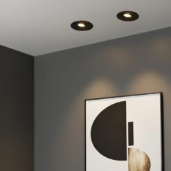 kelvo® ASYMMETRICAL KLV-101-0130 Χωνευτό Φωτιστικό Downlight Σποτ LED 7W 840lm 15°x30° AC 220-240V IP20 Θερμό Λευκό 2700K – Bridgelux COB Chip & TÜV SÜD Driver – Μαύρο Ματ – Μ8.3 x Π8.3 x Υ8.2cm / Q7.3cm – 5 Χρόνια Εγγύηση