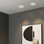 kelvo® ASYMMETRICAL KLV-101-0131 Χωνευτό Φωτιστικό Downlight Σποτ LED 7W 840lm 15°x30° AC 220-240V IP20 Θερμό Λευκό 2700K – Bridgelux COB Chip & TÜV SÜD Driver – Λευκό Ματ – Μ8.3 x Π8.3 x Υ8.2cm / Q7.3cm – 5 Χρόνια Εγγύηση
