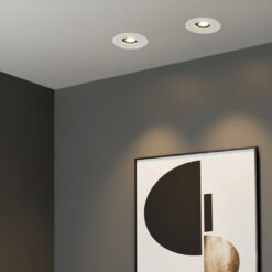 kelvo® ASYMMETRICAL KLV-101-0131 Χωνευτό Φωτιστικό Downlight Σποτ LED 7W 840lm 15°x30° AC 220-240V IP20 Θερμό Λευκό 2700K – Bridgelux COB Chip & TÜV SÜD Driver – Λευκό Ματ – Μ8.3 x Π8.3 x Υ8.2cm / Q7.3cm – 5 Χρόνια Εγγύηση