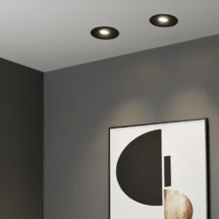 kelvo® ASYMMETRICAL KLV-101-0132 Χωνευτό Φωτιστικό Downlight Σποτ LED 7W 875lm 15°x30° AC 220-240V IP20 Φυσικό Λευκό 4500K – Bridgelux COB Chip & TÜV SÜD Driver – Μαύρο Ματ – Μ8.3 x Π8.3 x Υ8.2cm / Q7.3cm – 5 Χρόνια Εγγύηση