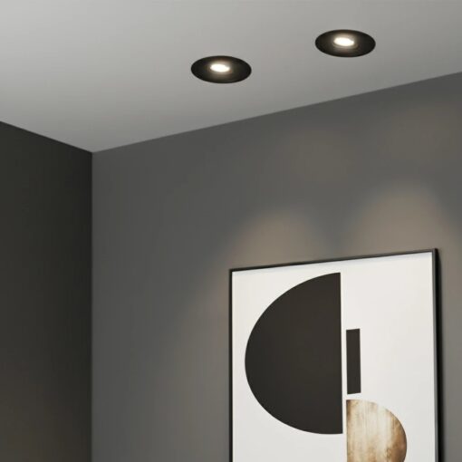 kelvo® ASYMMETRICAL KLV-101-0132 Χωνευτό Φωτιστικό Downlight Σποτ LED 7W 875lm 15°x30° AC 220-240V IP20 Φυσικό Λευκό 4500K – Bridgelux COB Chip & TÜV SÜD Driver – Μαύρο Ματ – Μ8.3 x Π8.3 x Υ8.2cm / Q7.3cm – 5 Χρόνια Εγγύηση