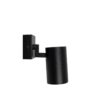 kelvo® SPOTA KLV-101-0134-V2 Κινούμενο Φωτιστικό Σποτ Τοίχου για Λάμπα MR16 με Ντουί GU10 AC 220-240V IP20 – Μαύρο Ματ – Μ7 x Π6 x Υ14cm