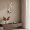 kelvo® GLOW KLV-101-0148-V2 Φωτιστικό Τοίχου / Απλίκα LED 18W 1800lm 360° AC 220-240V IP20 Ρυθμιζόμενο Λευκό CCT με On/Off 2700K/4500K/6000K – Lumileds SMD Chip – Χρυσό Πλατίνα – Μ65 x Π30 x Υ30cm – 3 Χρόνια Εγγύηση