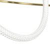 kelvo® GLOW KLV-101-0151 Φωτιστικό Οροφής LED 89W 8900lm 360° AC 220-240V IP20 Ρυθμιζόμενο Λευκό CCT με Χειριστήριο από 2700K έως 6000K Dimmable – Lumileds SMD Chip – Χρυσό Πλατίνα – Μ150 x Π150 x Υ30cm – 3 Χρόνια Εγγύηση