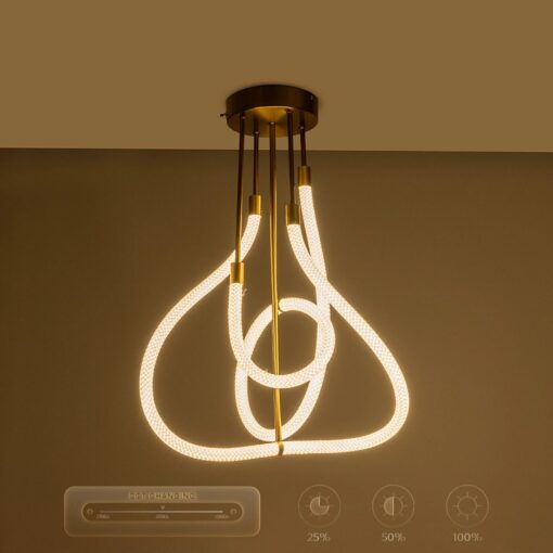 kelvo® GLOW KLV-101-0152 Φωτιστικό Οροφής LED 40W 4000lm 360° AC 220-240V IP20 Ρυθμιζόμενο Λευκό CCT με Χειριστήριο από 2700K έως 6000K Dimmable – Lumileds SMD Chip – Χρυσό Πλατίνα – Μ50 x Π50 x Υ70cm – 3 Χρόνια Εγγύηση