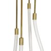 kelvo® GLOW KLV-101-0153 Φωτιστικό Οροφής LED 42W 4200lm 360° AC 220-240V IP20 Ρυθμιζόμενο Λευκό CCT με Χειριστήριο από 2700K έως 6000K Dimmable – Lumileds SMD Chip – Χρυσό Πλατίνα – Μ50 x Π50 x Υ70cm – 3 Χρόνια Εγγύηση