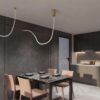 kelvo® GLOW KLV-101-0155-V2 Φωτιστικό Οροφής / Απλίκα LED 27W 2700lm 360° AC 220-240V IP20 Ρυθμιζόμενο Λευκό CCT με Χειριστήριο από 2700K έως 6000K Dimmable – Lumileds SMD Chip – Χρυσό Πλατίνα – Μ90 x Π9 x Υ95cm – 3 Χρόνια Εγγύηση