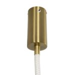 kelvo® GLOW KLV-101-0155-V2 Φωτιστικό Οροφής / Απλίκα LED 27W 2700lm 360° AC 220-240V IP20 Ρυθμιζόμενο Λευκό CCT με Χειριστήριο από 2700K έως 6000K Dimmable – Lumileds SMD Chip – Χρυσό Πλατίνα – Μ90 x Π9 x Υ95cm – 3 Χρόνια Εγγύηση