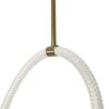 kelvo® GLOW KLV-101-0156 Κρεμαστό Φωτιστικό Οροφής LED 34W 3400lm 360° AC 220-240V IP20 Ρυθμιζόμενο Λευκό CCT με Χειριστήριο από 2700K έως 6000K Dimmable – Lumileds SMD Chip – Χρυσό Πλατίνα – Μ20 x Π35 x Υ120cm – 3 Χρόνια Εγγύηση