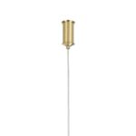 kelvo® GLOW KLV-101-0157 Κρεμαστό Φωτιστικό Οροφής LED 65W 6500lm 360° AC 220-240V IP20 Ρυθμιζόμενο Λευκό CCT με Χειριστήριο από 2700K έως 6000K Dimmable – Lumileds SMD Chip – Σατινέ Χρυσό Βούρτσας – Μ150 x Π70 x Υ90cm – 3 Χρόνια Εγγύηση