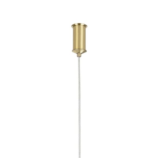 kelvo® GLOW KLV-101-0157 Κρεμαστό Φωτιστικό Οροφής LED 65W 6500lm 360° AC 220-240V IP20 Ρυθμιζόμενο Λευκό CCT με Χειριστήριο από 2700K έως 6000K Dimmable – Lumileds SMD Chip – Σατινέ Χρυσό Βούρτσας – Μ150 x Π70 x Υ90cm – 3 Χρόνια Εγγύηση