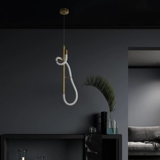 kelvo® GLOW KLV-101-0159 Κρεμαστό Φωτιστικό Οροφής LED 24W 2400lm 360° AC 220-240V IP20 Ρυθμιζόμενο Λευκό CCT με On/Off 2700K/4500K/6000K – Lumileds SMD Chip – Χρυσό Πλατίνα – Μ24 x Π10 x Υ62cm – 3 Χρόνια Εγγύηση