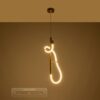 kelvo® GLOW KLV-101-0159 Κρεμαστό Φωτιστικό Οροφής LED 24W 2400lm 360° AC 220-240V IP20 Ρυθμιζόμενο Λευκό CCT με On/Off 2700K/4500K/6000K – Lumileds SMD Chip – Χρυσό Πλατίνα – Μ24 x Π10 x Υ62cm – 3 Χρόνια Εγγύηση