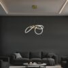 kelvo® GLOW KLV-101-0161 Κρεμαστό Φωτιστικό Οροφής LED 30W 3000lm 360° AC 220-240V IP20 Ρυθμιζόμενο Λευκό CCT με Χειριστήριο από 2700K έως 6000K Dimmable – Lumileds SMD Chip – Χρυσό Πλατίνα – Μ40 x Π40 x Υ30cm – 3 Χρόνια Εγγύηση