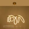 kelvo® GLOW KLV-101-0164 Κρεμαστό Φωτιστικό Οροφής LED 69W 6900lm 360° AC 220-240V IP20 Ρυθμιζόμενο Λευκό CCT με Χειριστήριο από 2700K έως 6000K Dimmable – Lumileds SMD Chip – Χρυσό Πλατίνα – Μ100 x Π100 x Υ40cm – 3 Χρόνια Εγγύηση