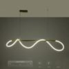 kelvo® GLOW KLV-101-0166 Κρεμαστό Φωτιστικό Οροφής LED 34W 3400lm 360° AC 220-240V IP20 Ρυθμιζόμενο Λευκό CCT με Χειριστήριο από 2700K έως 6000K Dimmable – Lumileds SMD Chip – Χρυσό Πλατίνα – Μ140 x Π40 x Υ30cm – 3 Χρόνια Εγγύηση